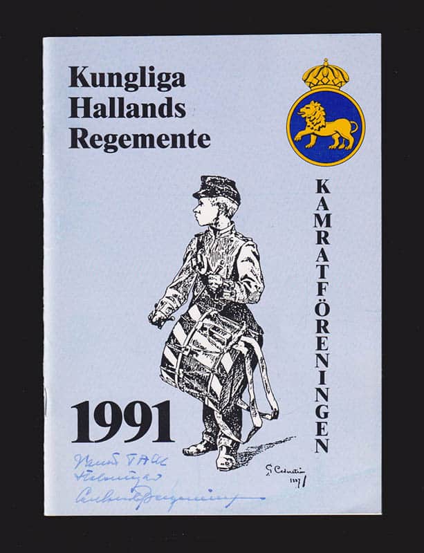 Medlemsblad för Kungl. Hallands regementes kamratförening Nr 44, 1991