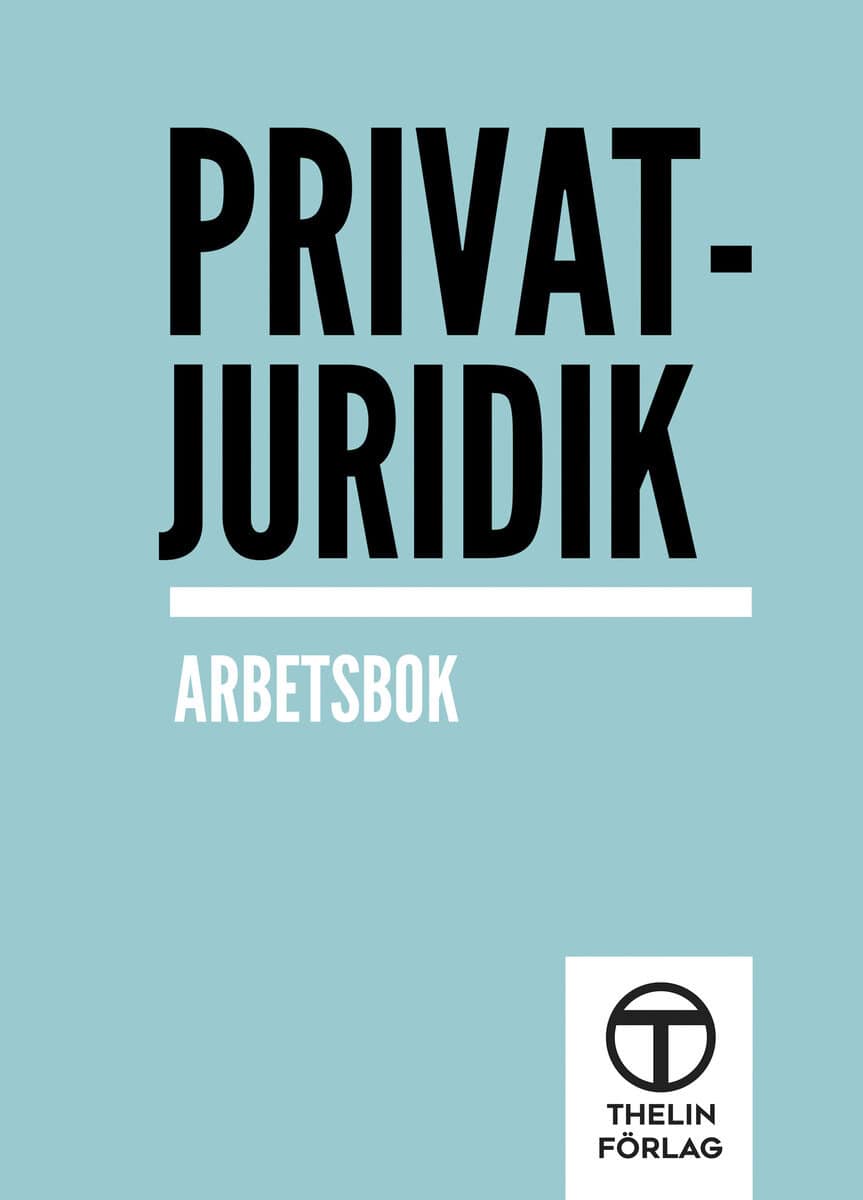 Meg Marnon : Privatjuridik - Arbetsbok