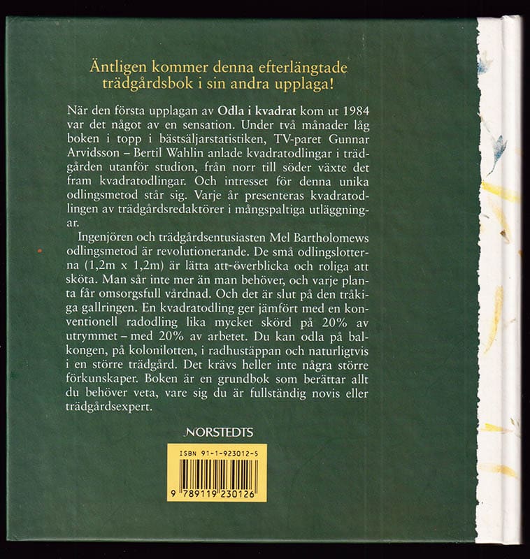 Mel Bartholomew : Odla i kvadrat