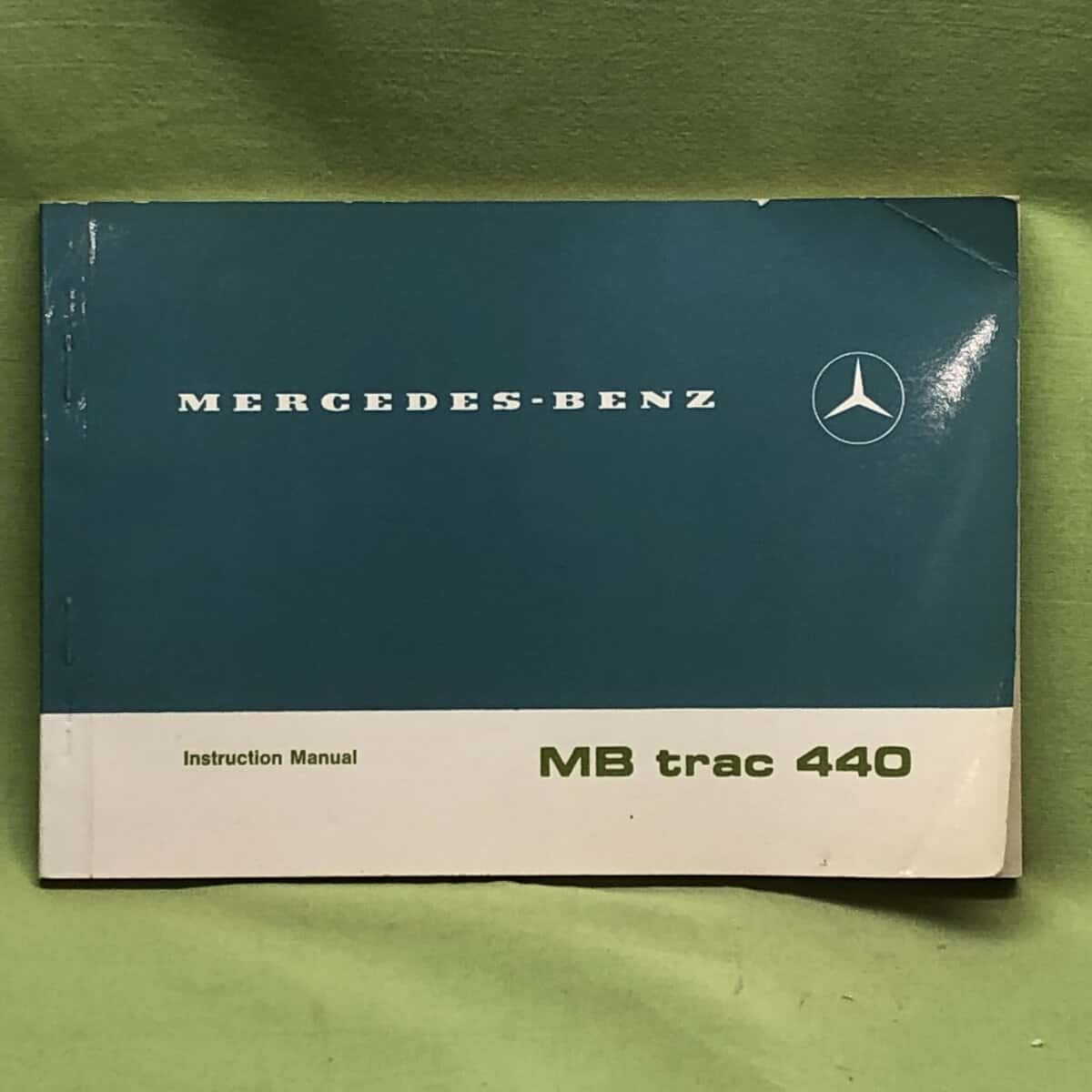 Mercedes Benz - MB trad 440 - instruction manual (instruktionsbok)