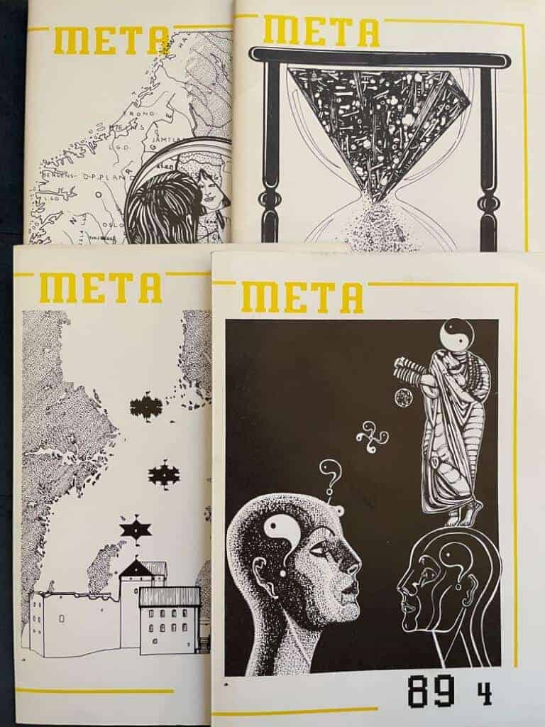 META Medeltidsarkeologisk tidskrift årgång 1989 (komplett, 4 nr)