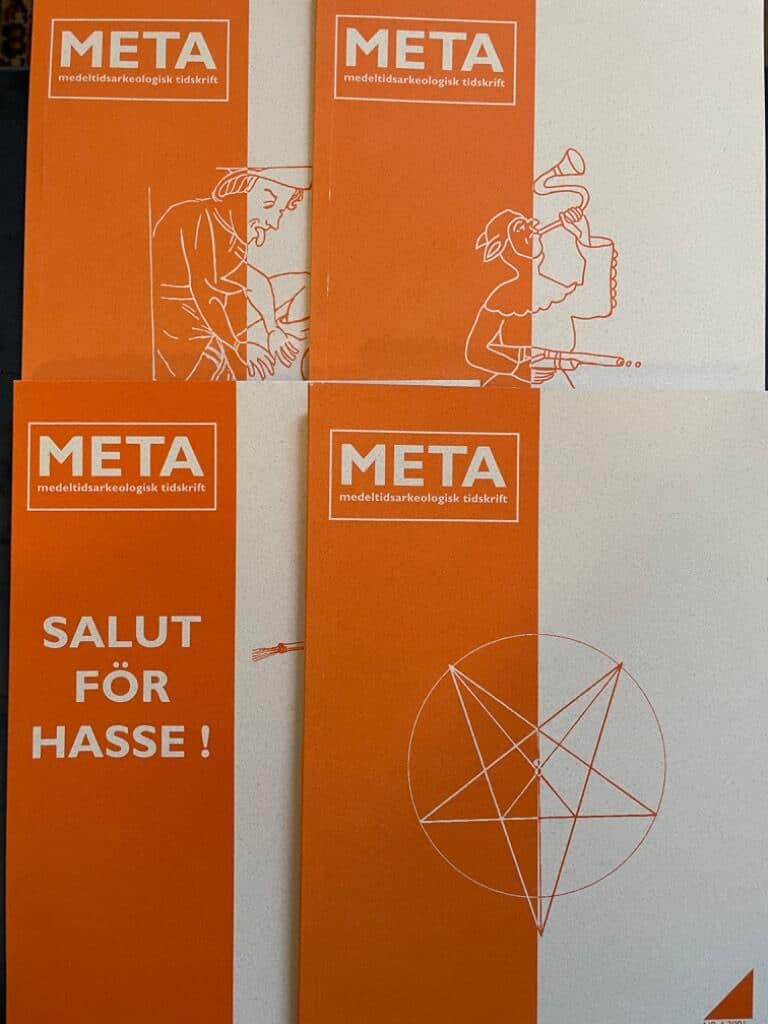 META Medeltidsarkeologisk tidskrift årgång 2001 (komplett, 4 nr)