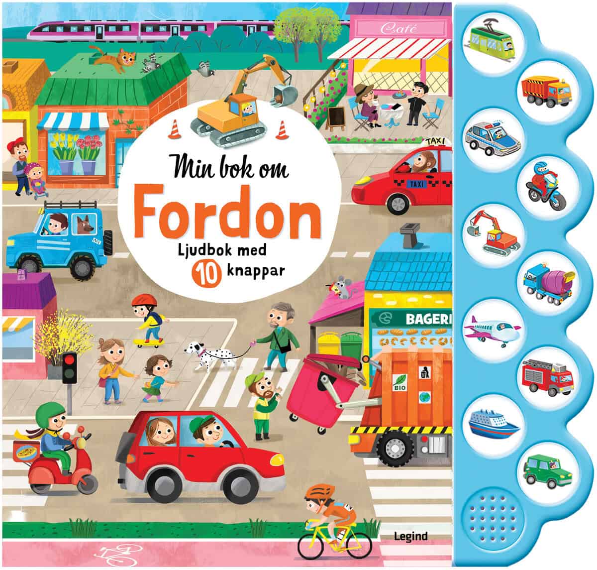 Michael Boguslaw : Fordon : ljudbok med 10 knappar