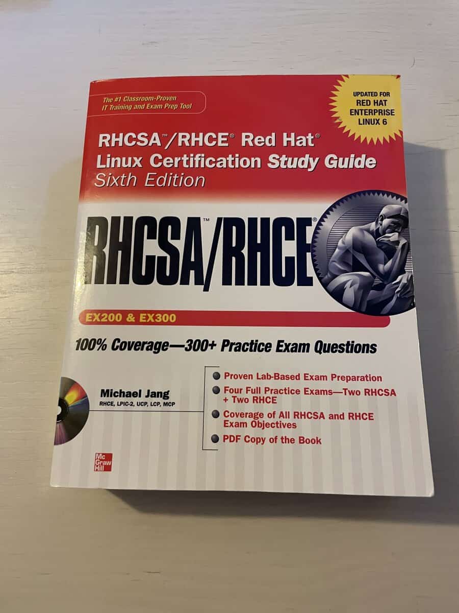 Michael H Author Jang : RHCSA/RHCE Red Hat Linux certification study guide exams EX200 & EX300