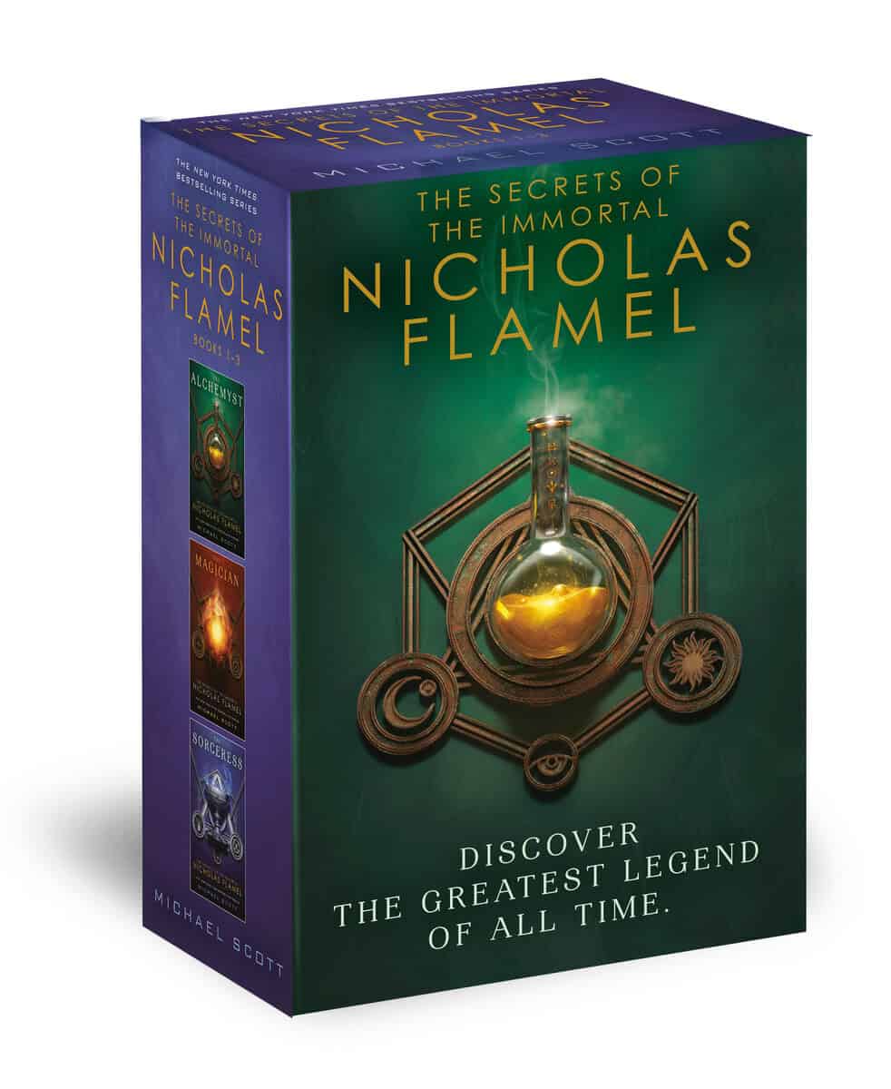 Michael Scott : The Secrets of the Immortal Nicholas Flamel Boxed Set (3-Book)