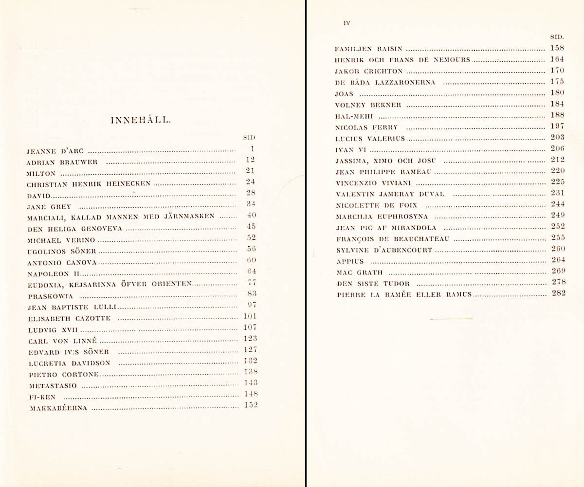 Michel Masson : Historiska barn