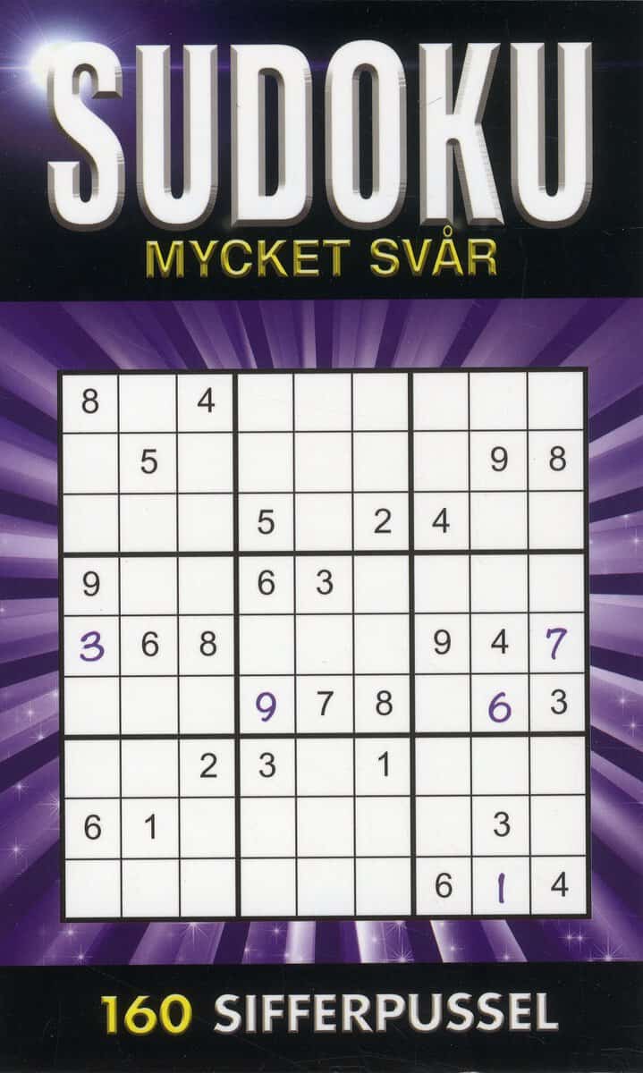 Michiko Yamato : Sudoku Mycket svår Lila