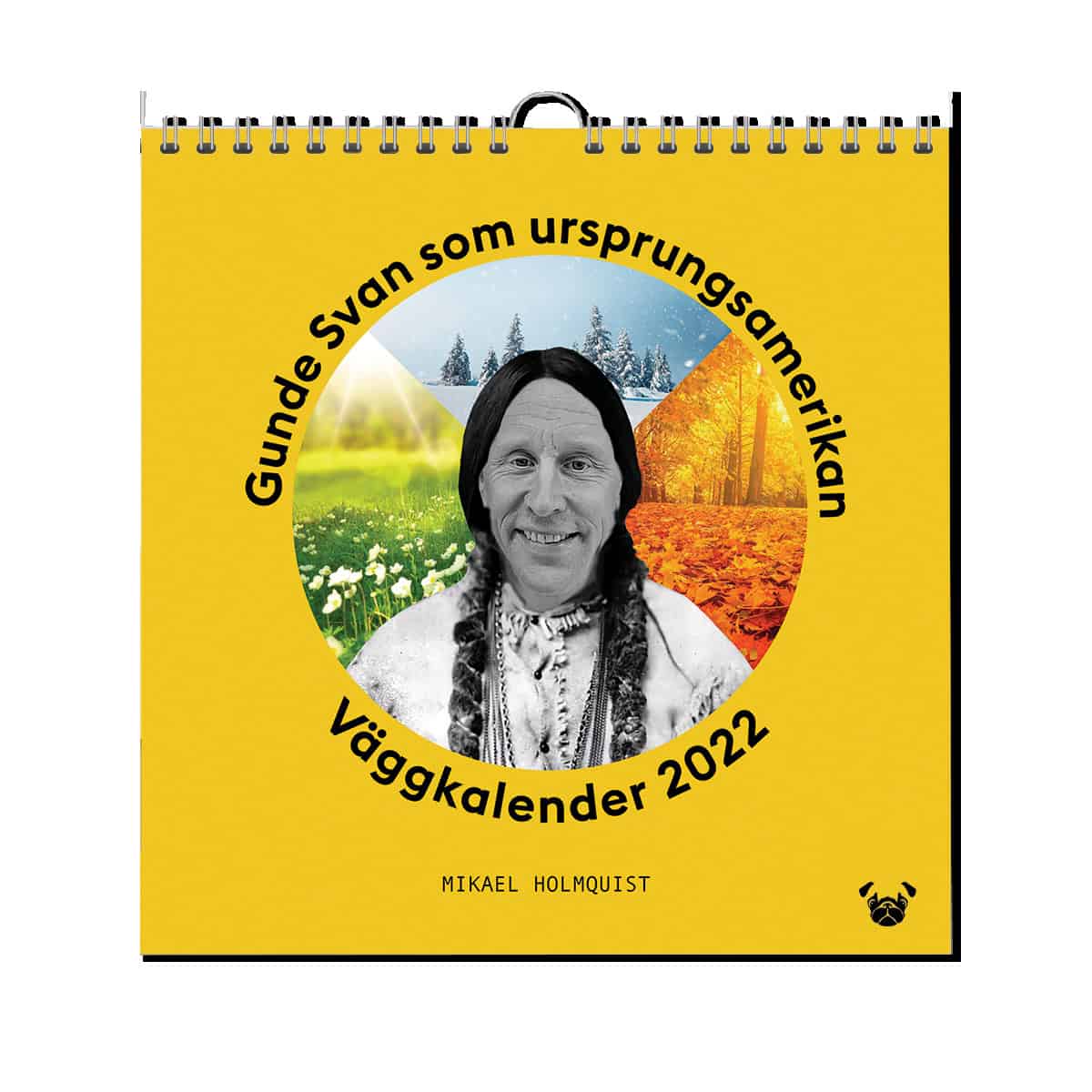 Mikael Holmquist : Gunde Svan som ursprungsamerikan - väggkalender 2022