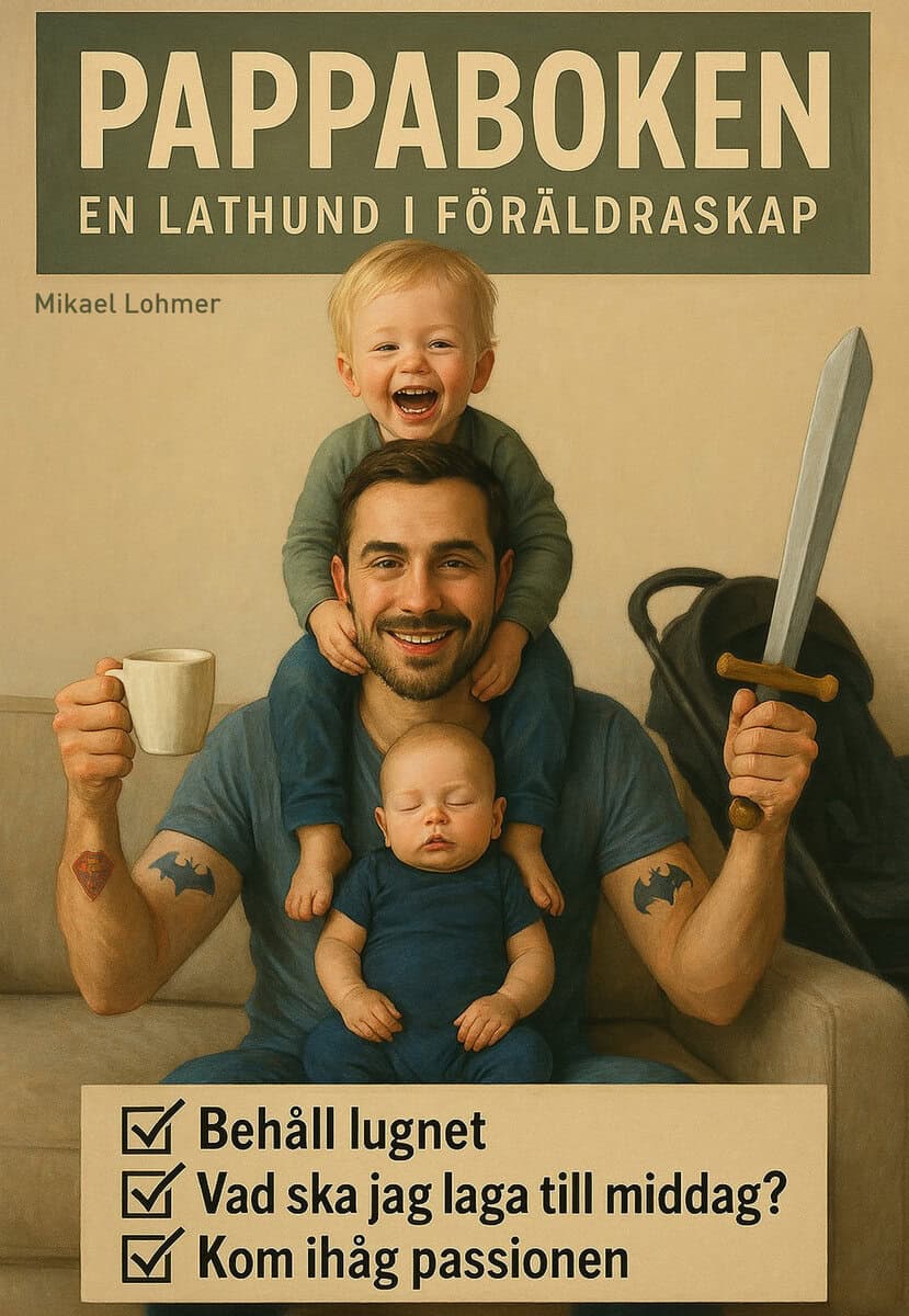 Mikael Lohmer : Pappaboken : en lathund i föräldraskap