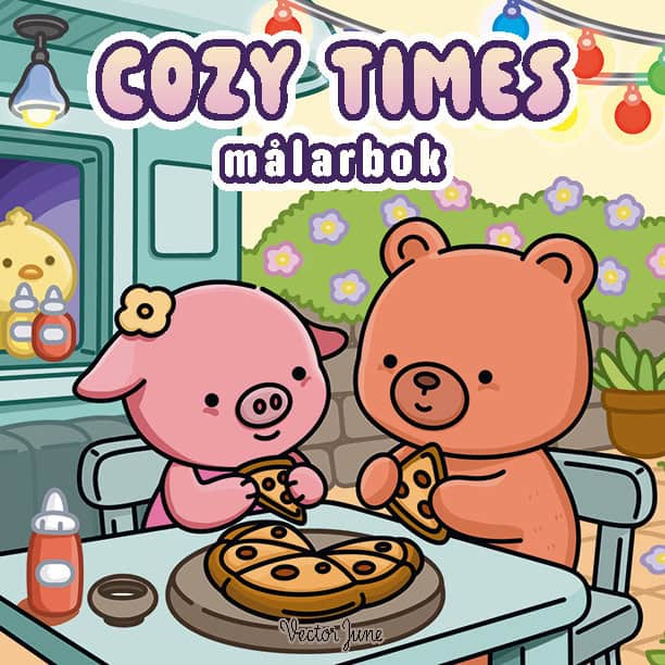 Mikael Sol : Cozy times målarbok