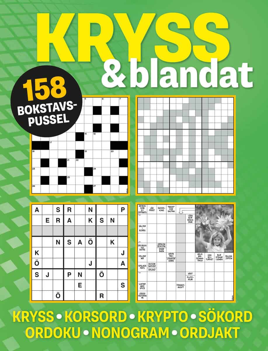 Mikael Tegebjer : Kryss & blandat (grön)