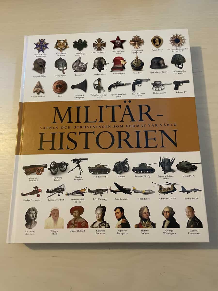 Militärhistorien vapnen och utrustningen som format vår värld