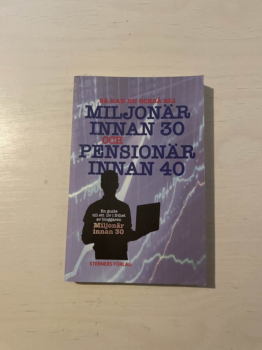 Miljonär innan 30 : Så kan du också bli miljonär innan 30 och pensionär innan 40