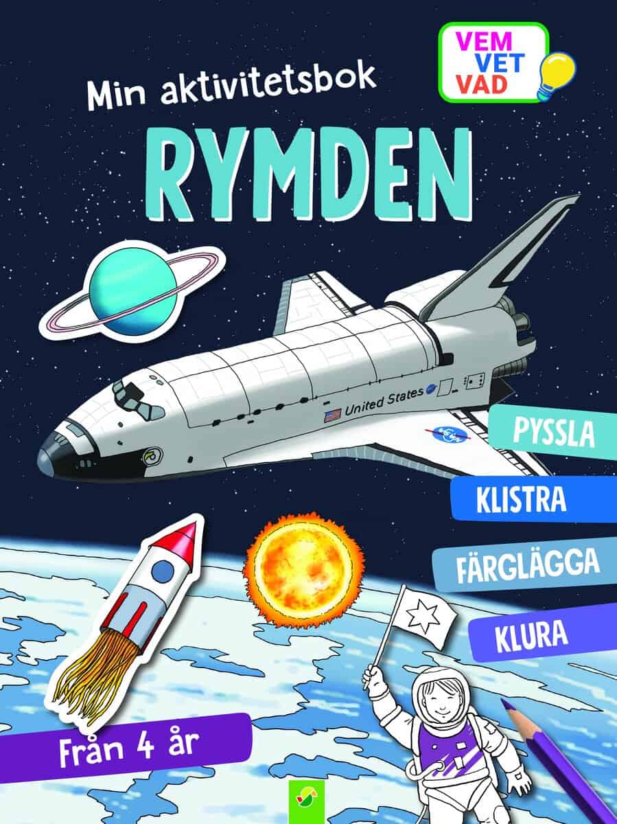 Min aktivitetsbok rymden