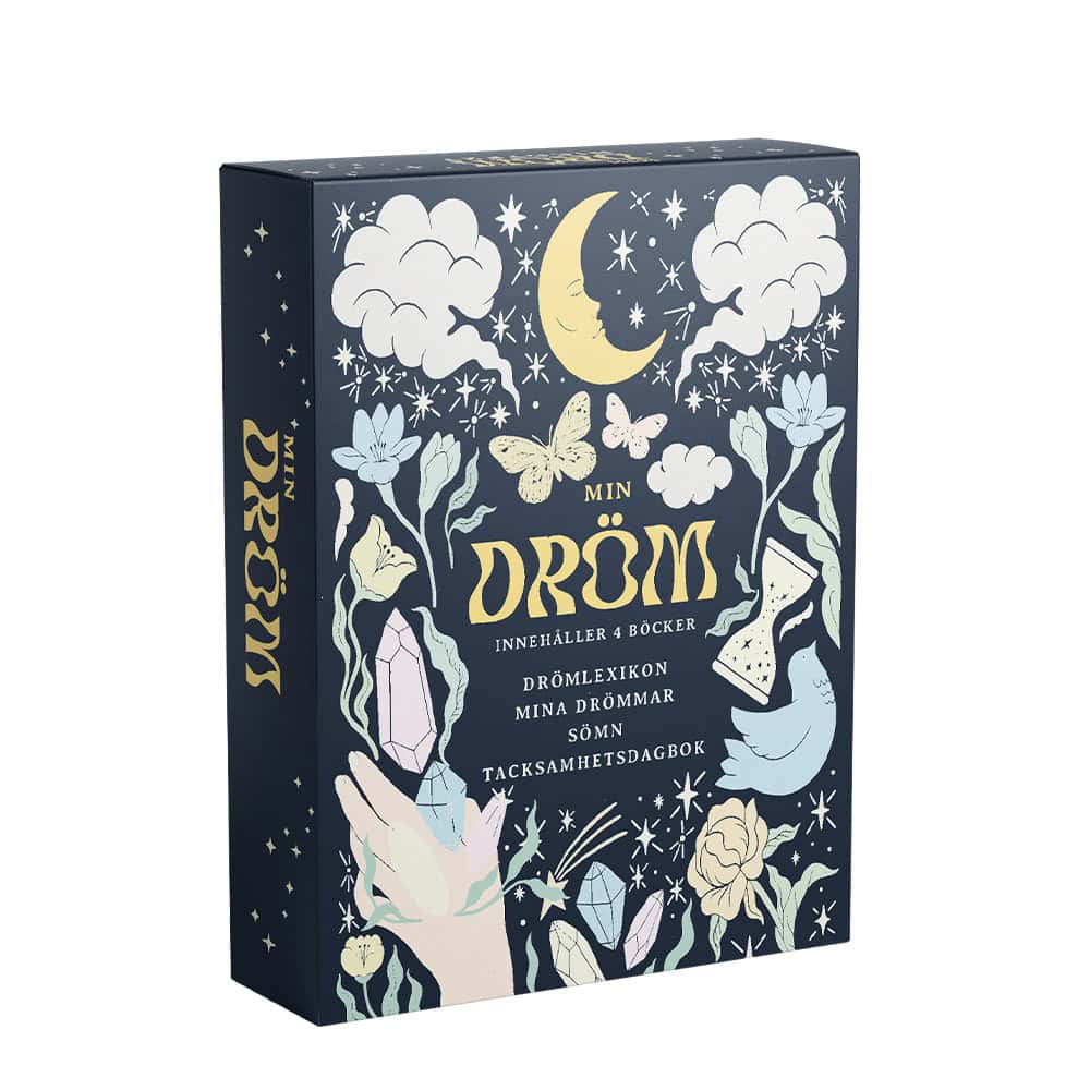 MIN DRÖM : Drömlexikon, Mina drömmar, Sömn, Tacksamhetsdagbok