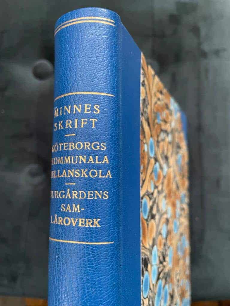 Minnesskrift. Göteborgs kommunala mellanskola. Burgårdens samläroverk. Fyra decennier 1925-1965