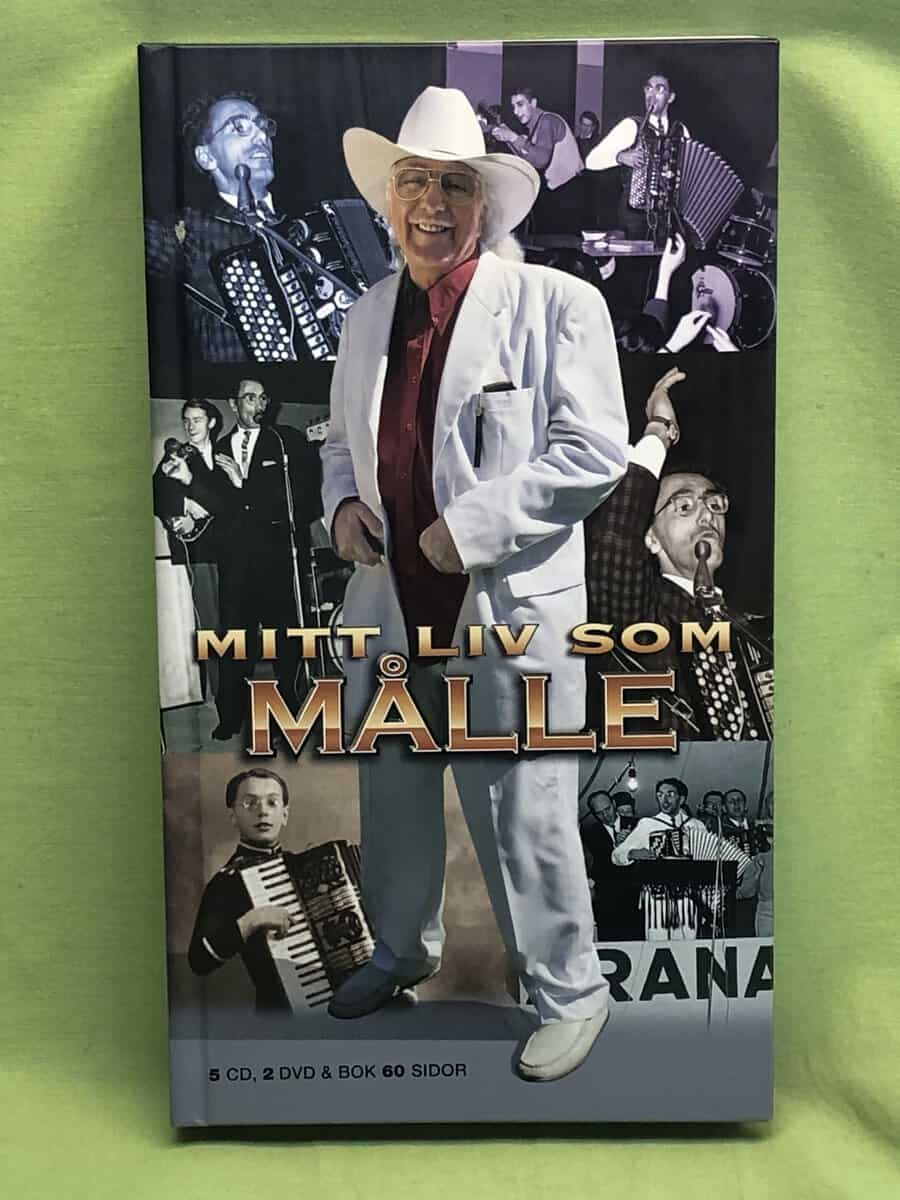 Mitt liv som Målle Lindberg - 5CD, 2 DVD & Bok 60 sidor