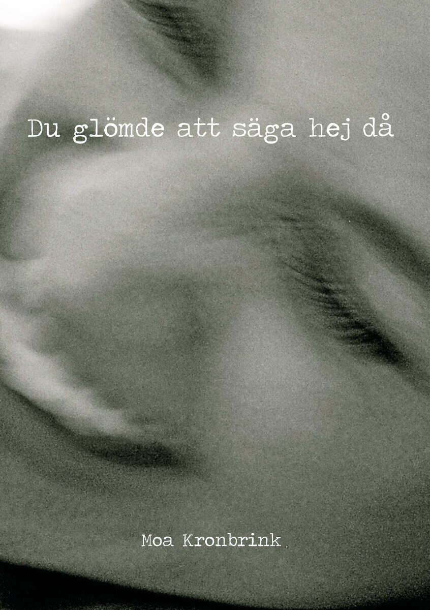 Moa Kronbrink : Du glömde att säga hej då