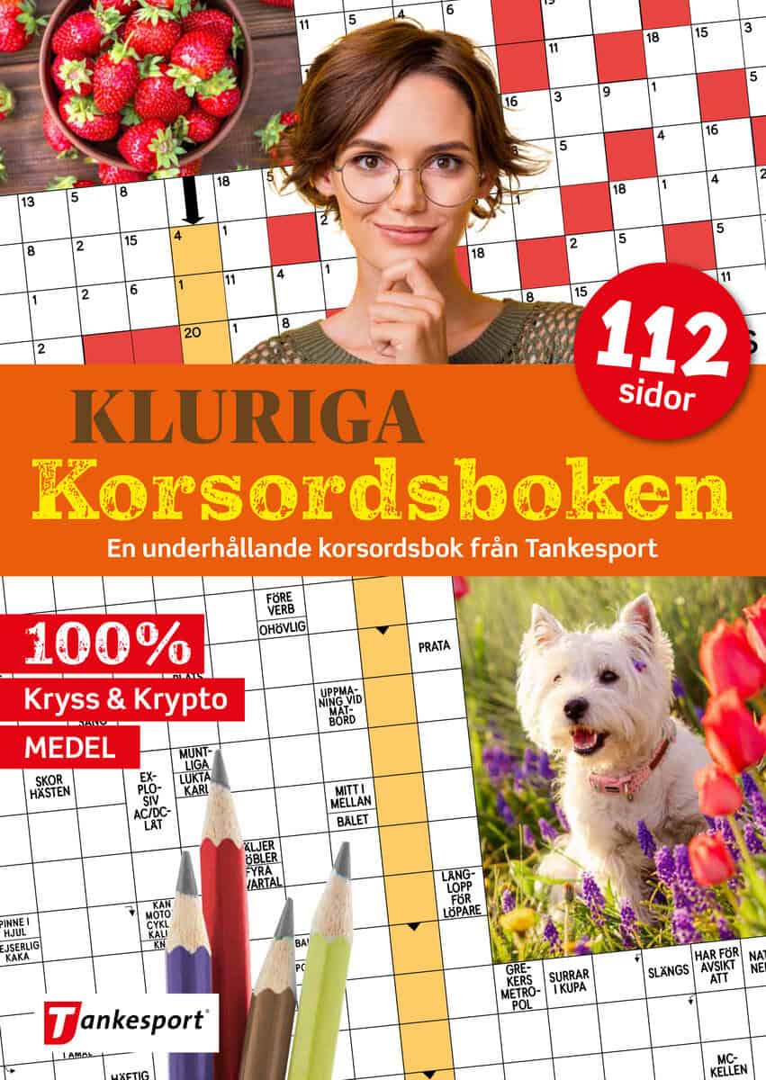 Monika Stålberg : Kluriga korsordsboken