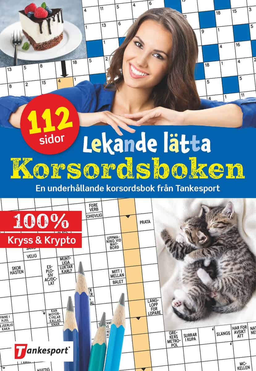 Monika Stålberg : Lekande lätta korsordsboken