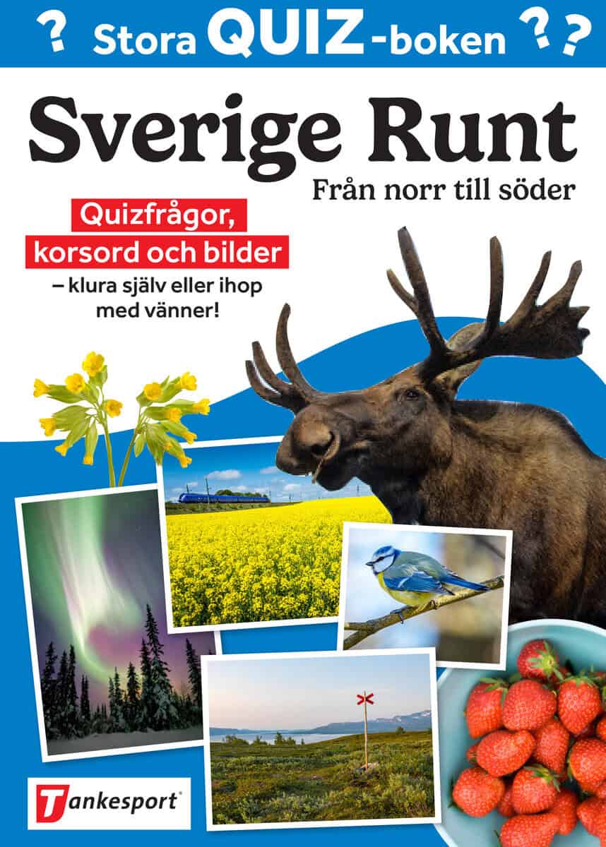 Monika Stålberg : Stora Quizboken. Sverige runt