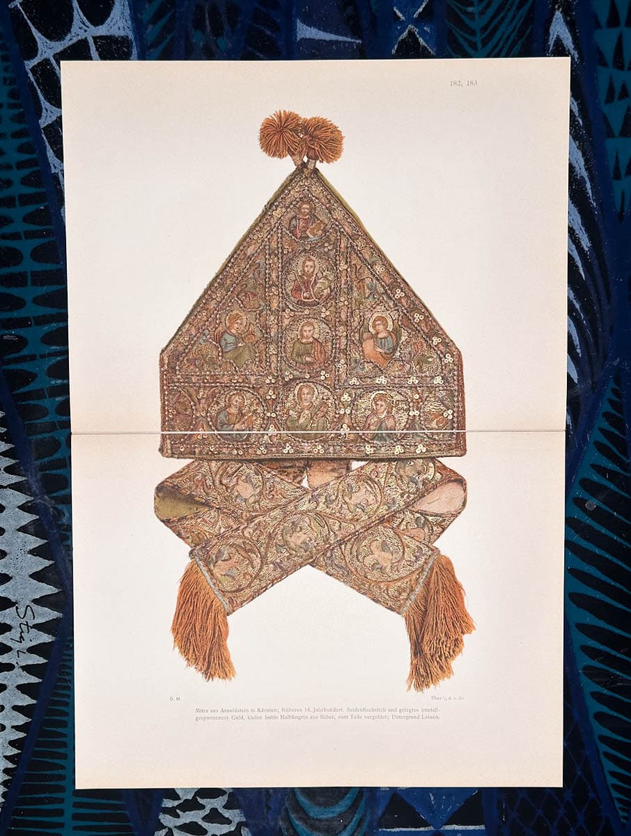 Moriz Dreger : Künstlerische Entwicklung der Weberei und Stickerei