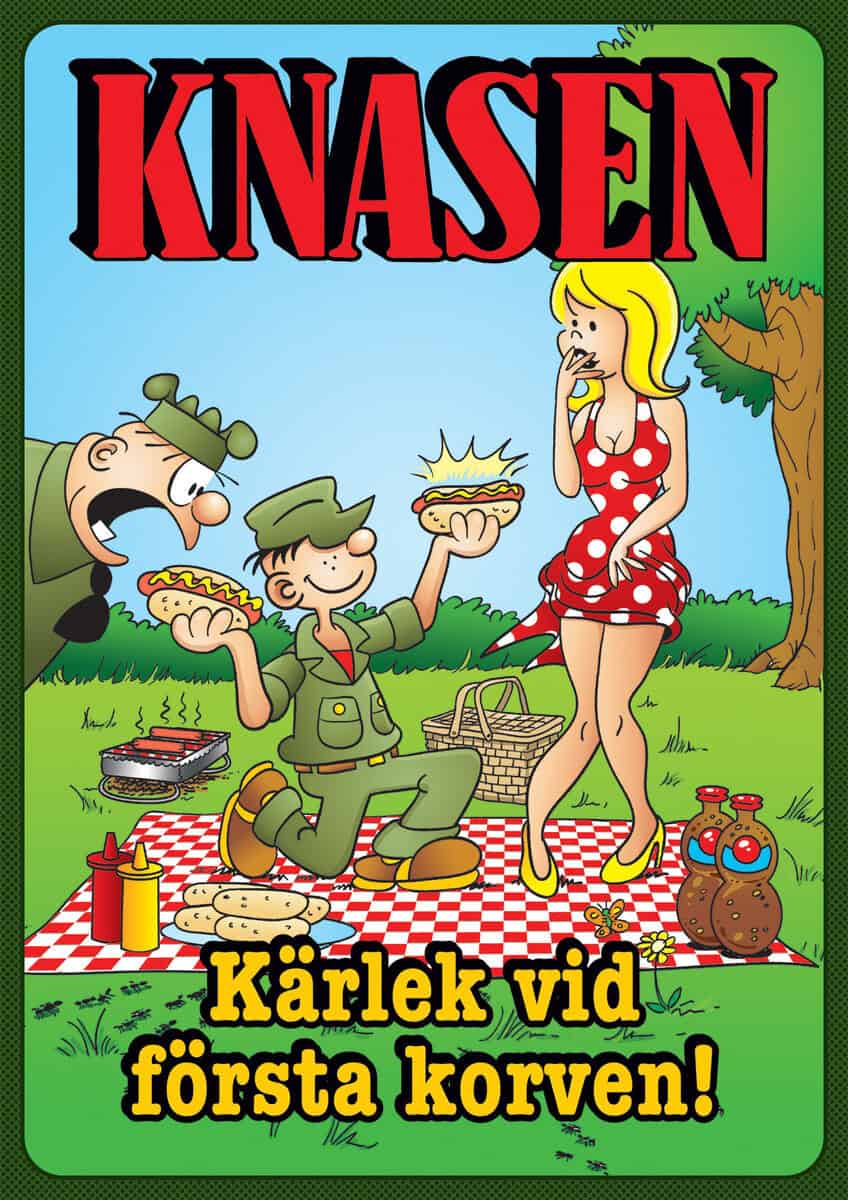 Mort Walker : Knasen julalbum : kärlek vid första korven!