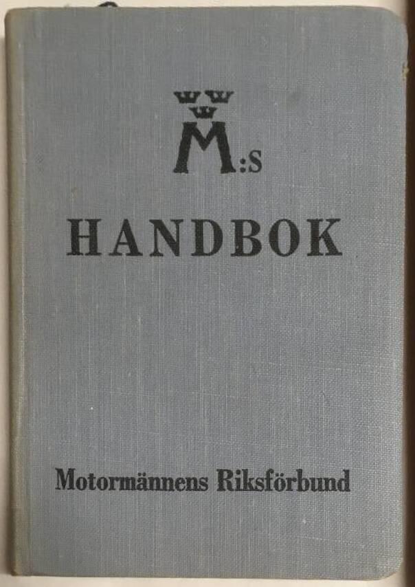 Motormännens Riksförbunds Handbok