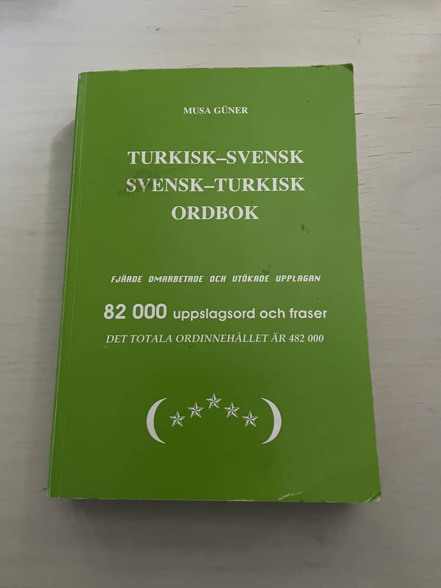 Musa Güner : Turkisk-svensk, svensk-turkisk ordbok