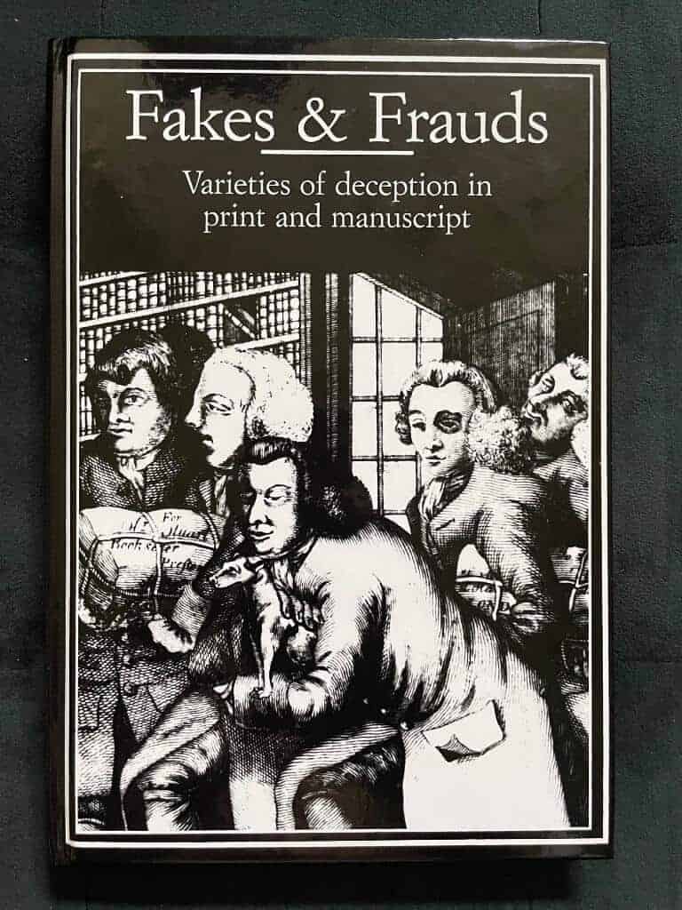 Myers, Robin ; Harris, Michael (eds.) : Fakes and frauds