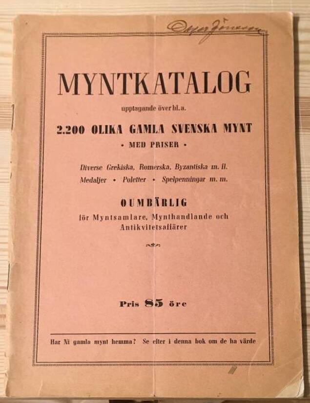 Myntkatalog (se bild!)