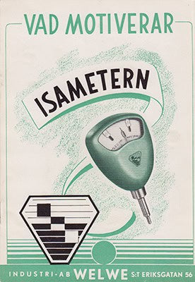 Några synpunkter på instrument för toleransmätning (Isametern)
