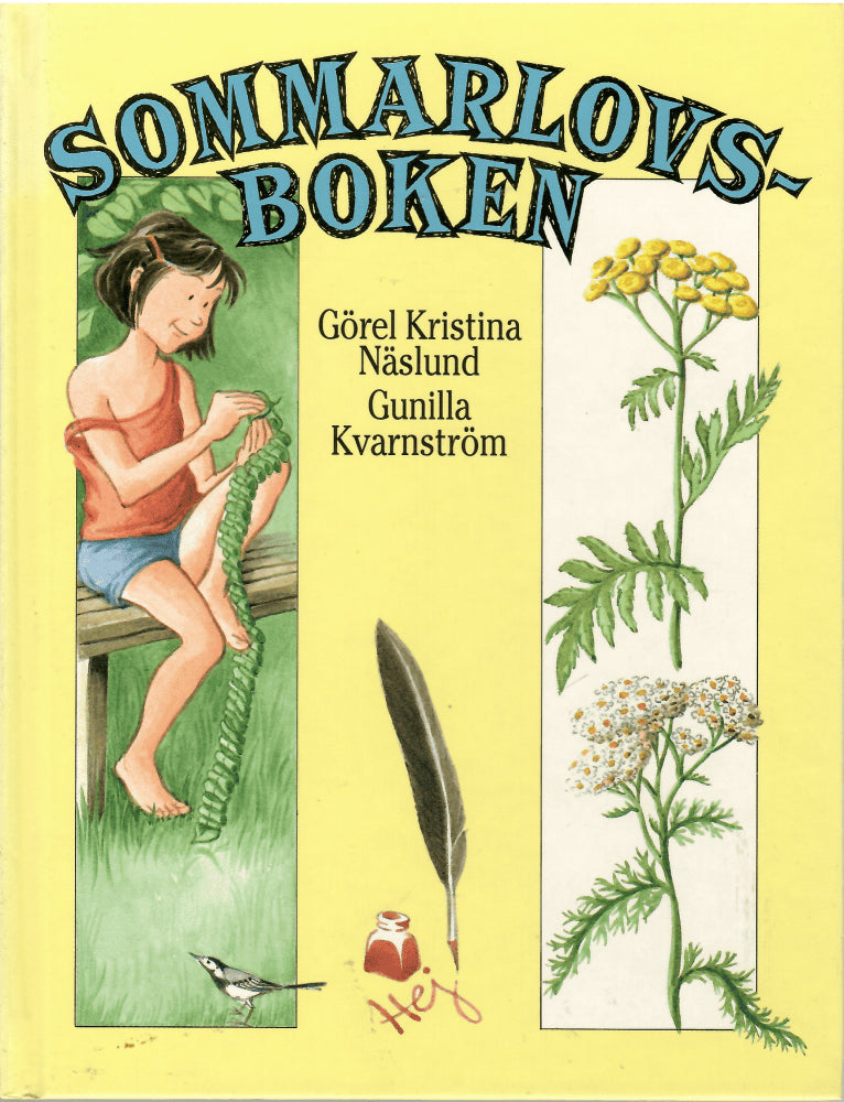Näslund, Görel Kristina ; Kvarnström, Gunilla : Sommarlovsboken