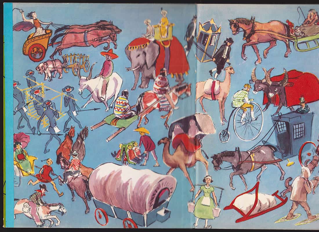 Näslund, Rune (1914-1995) ; Hirdman, Arne (1914-1995) : 6000 år på hjul