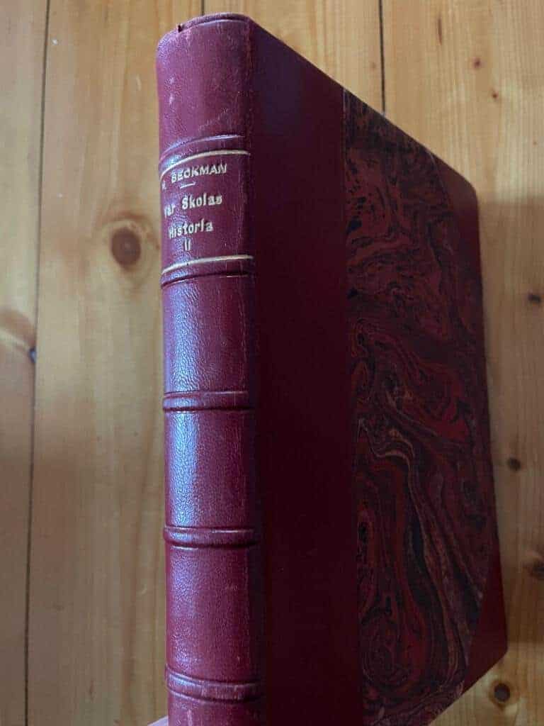 Nat. Beckman : Vår skolas historia (Skara) - Del II