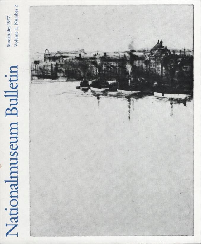 Nationalmuseum bulletin : 1977 / Volume 1, number 2