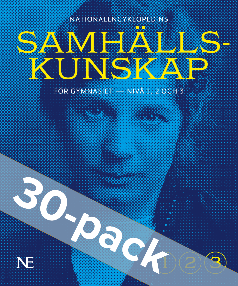 NE Samhällskunskap 1, 2 och 3 (gy) - 30 st.