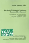 Nicklas Svensson : The role of women in promoting peace and development