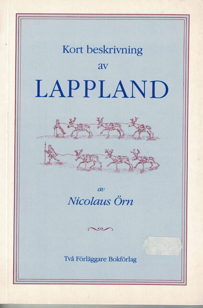 Nicolaus Örn : Kort beskrivning av Lappland