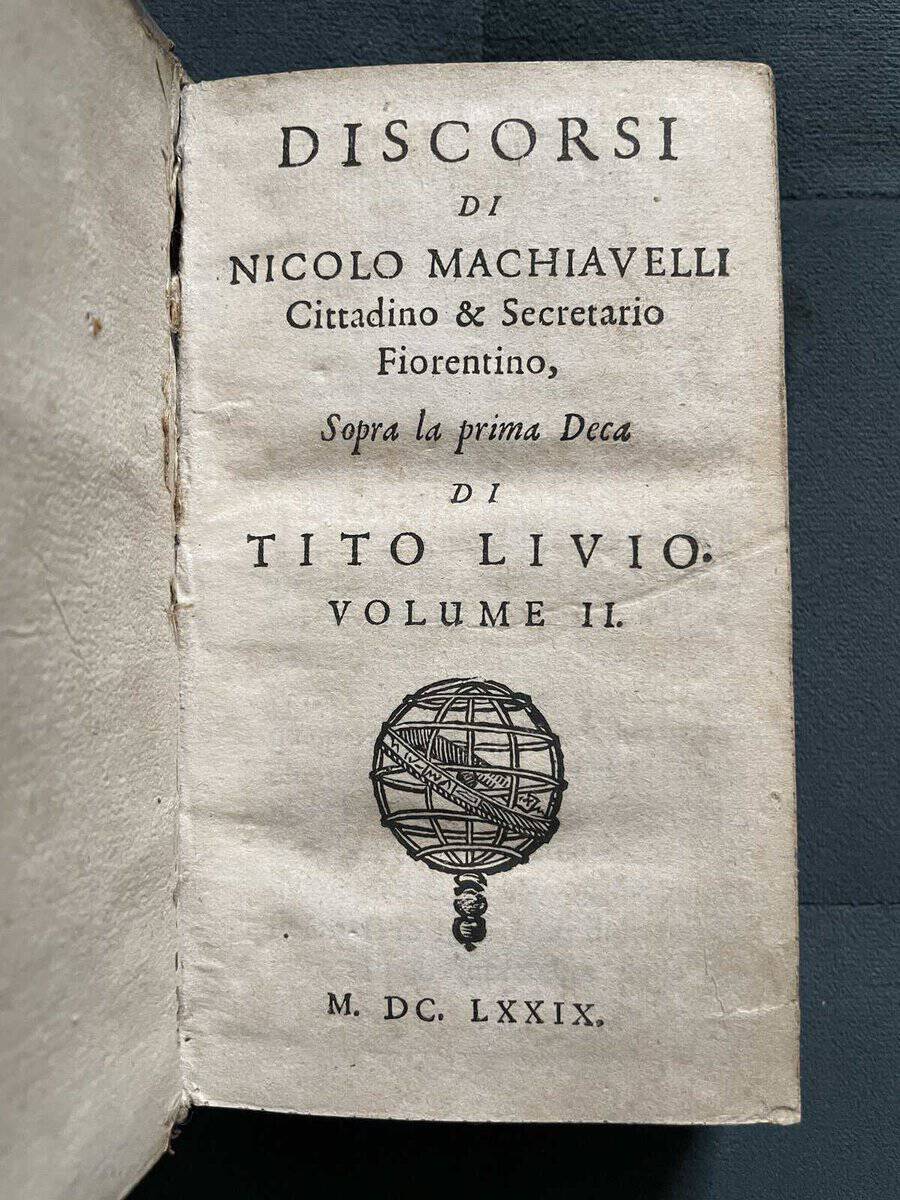 Nicolo Machiavelli : Tutte le Opere Volume II