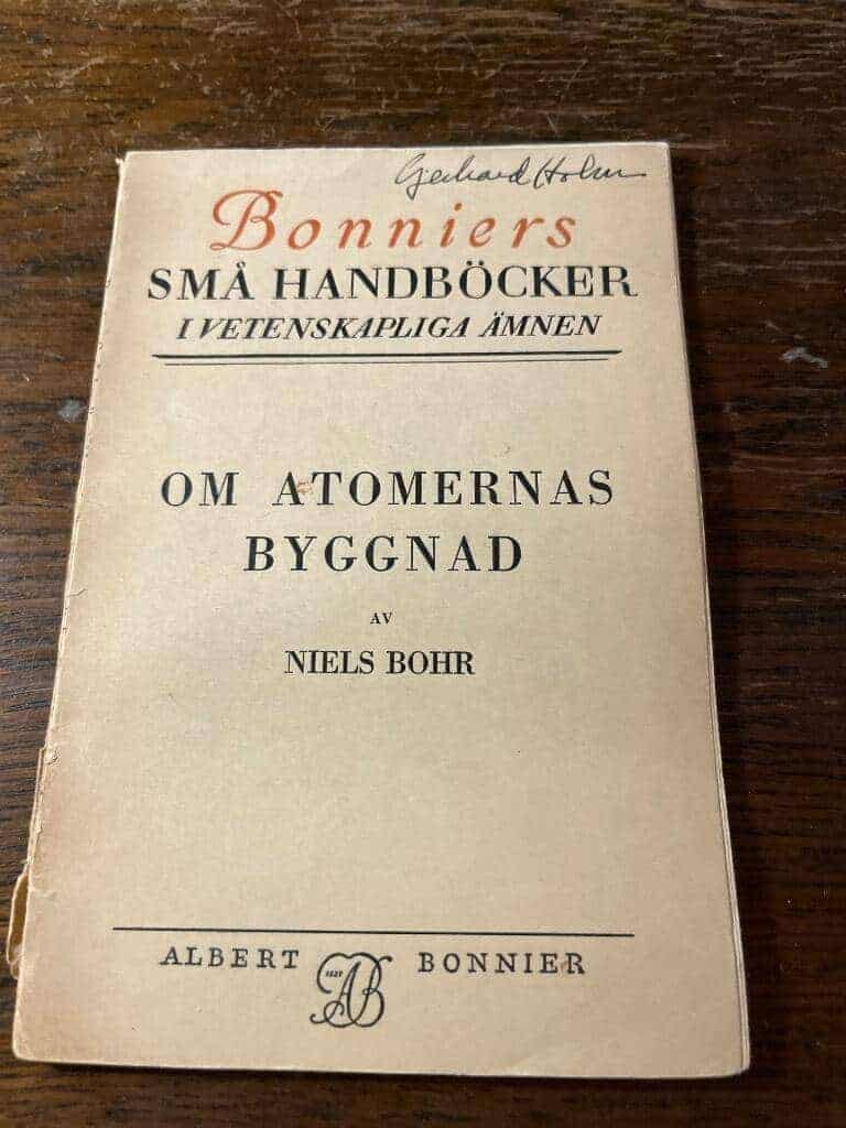 Niels Bohr : Om atomernas byggnad