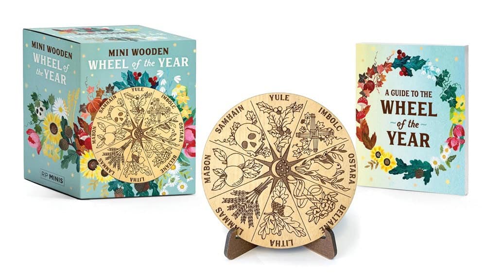 Nikki Van De Car : Mini Wooden Wheel Of The Year