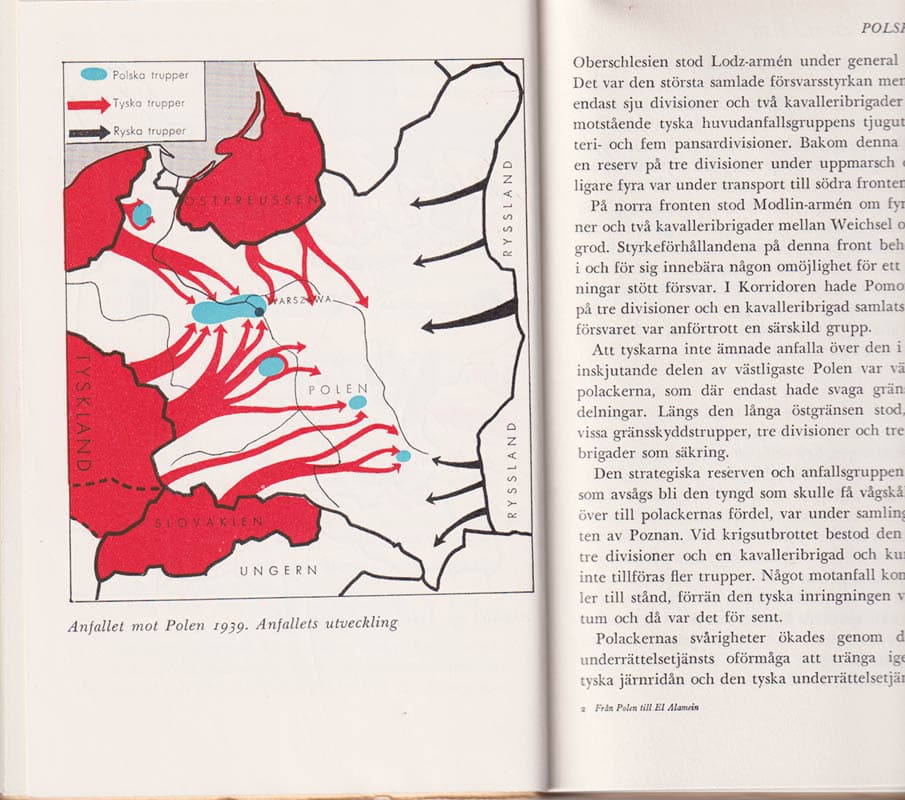 Nils Ahlgren : Från Polen till El Alamein