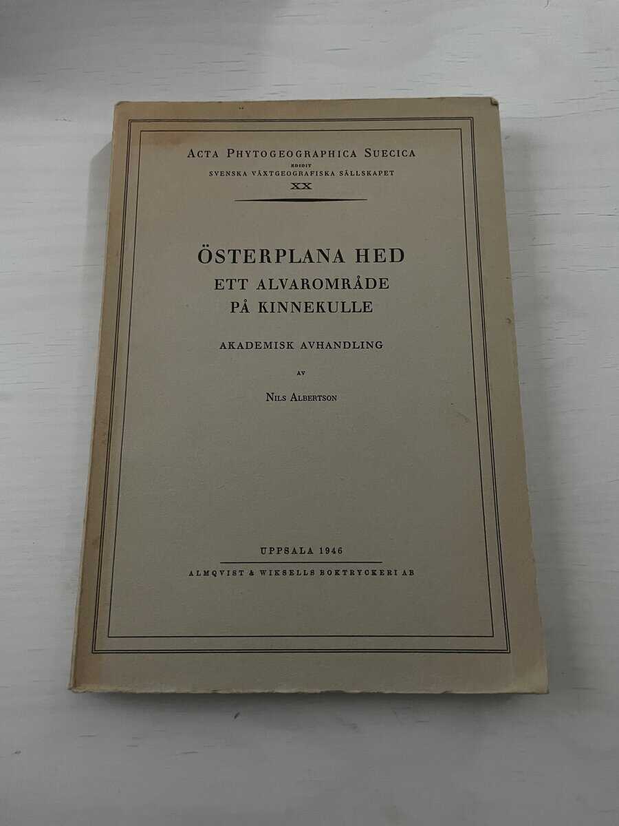 Nils Albertson : Österplana hed