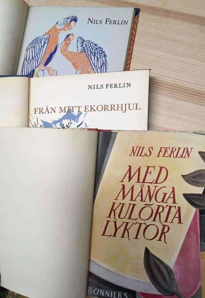 Nils Ferlin : 3 böcker av Nils Ferlin