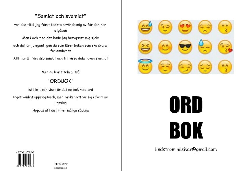 Nils-Ivar Lindström : Ordbok