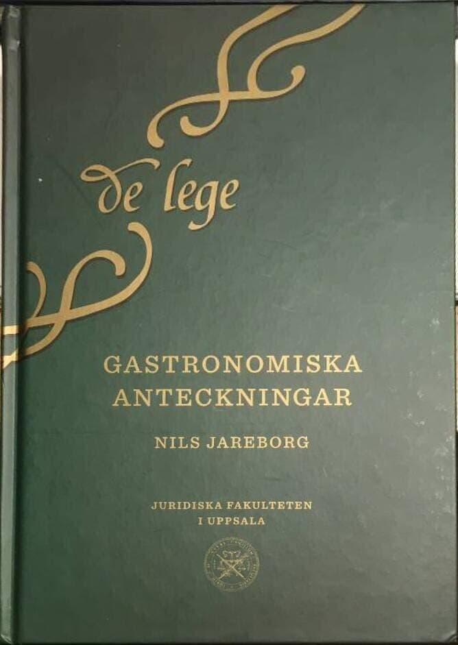 Nils Jareborg : Gastronomiska anteckningar