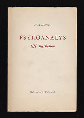 Nils Nielsen : Psykoanalys