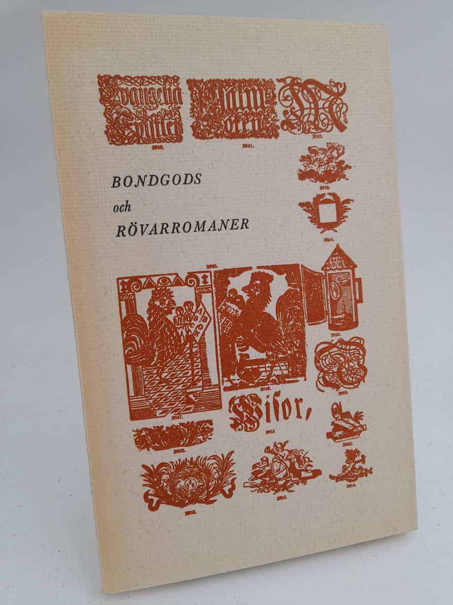 Nils Nordqvist : Bondgods och rövarromaner