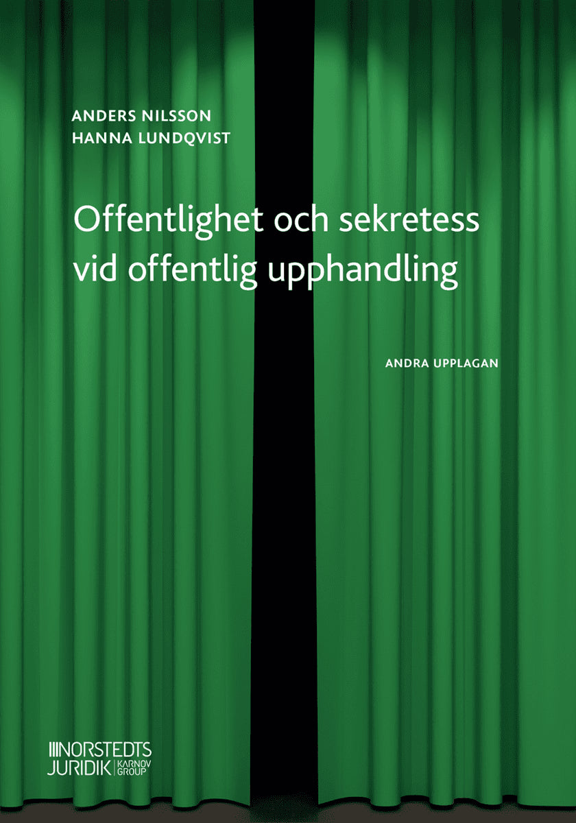 Nilsson, Anders ; Lundqvist, Hanna : Offentlighet och sekretess vid offentlig upphandling
